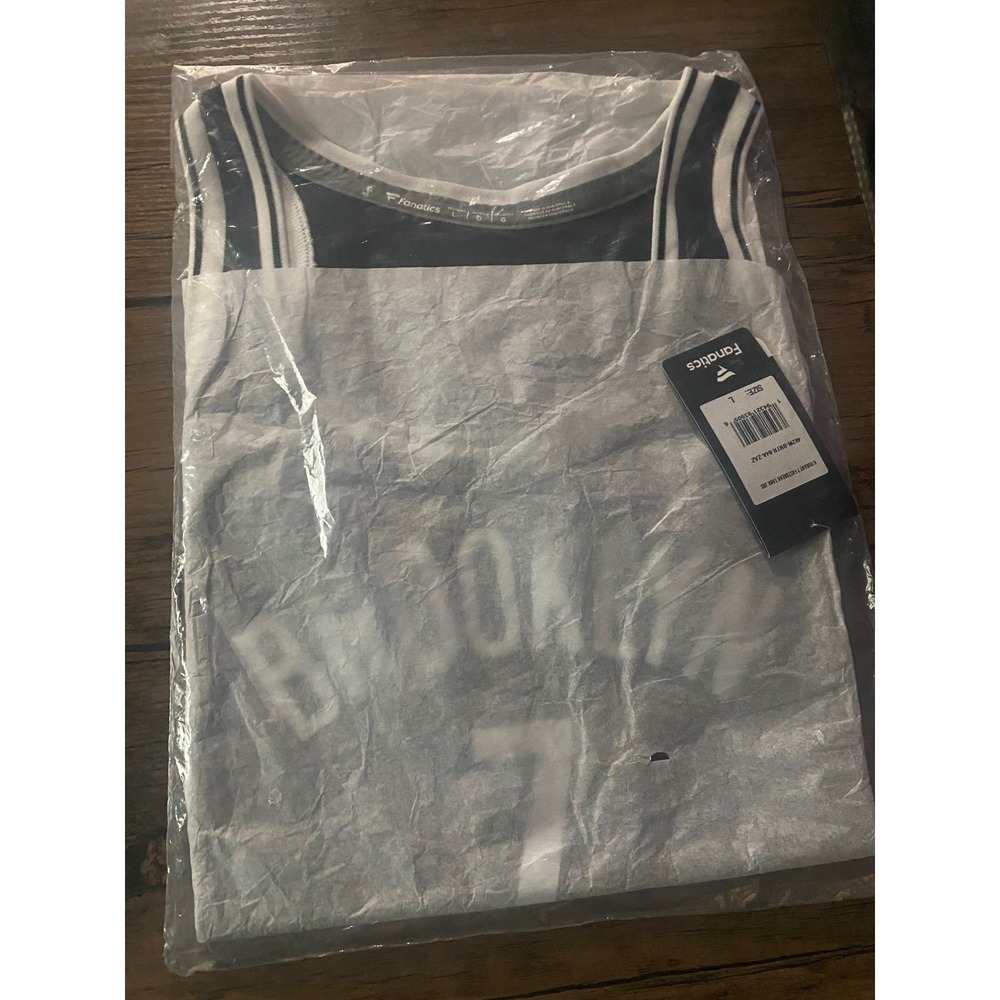 Fanatics Kevin Durant Brooklyn Nets NBA Jersey Tank Top Black Womens Large 7 - Picture 3 of 5